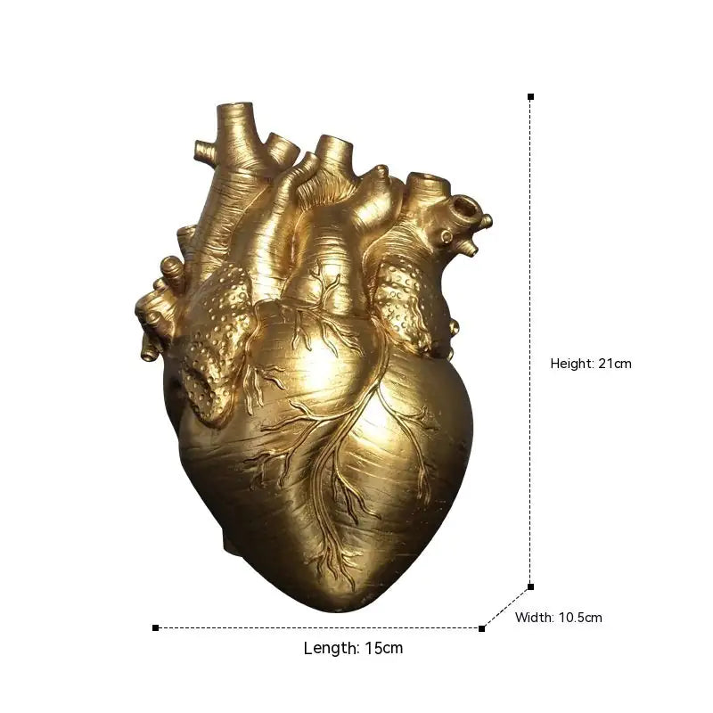 Heart Shaped Flower Vase