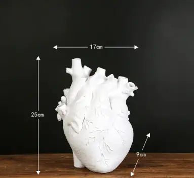 Heart Shaped Flower Vase