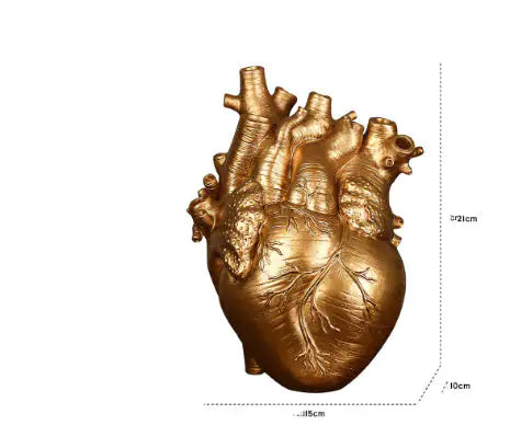 Heart Shaped Flower Vase