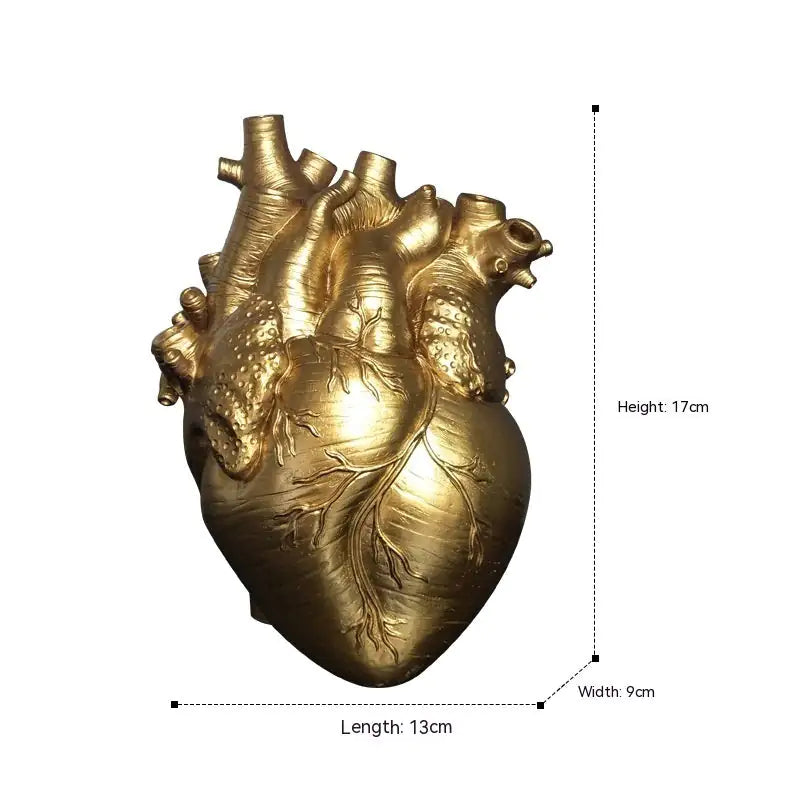 Heart Shaped Flower Vase
