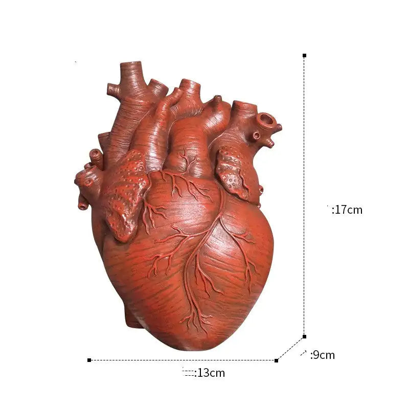 Heart Shaped Flower Vase