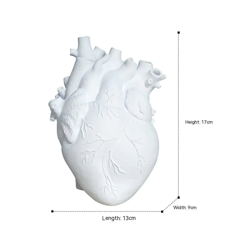 Heart Shaped Flower Vase