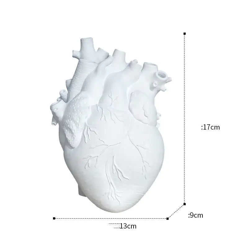 Heart Shaped Flower Vase
